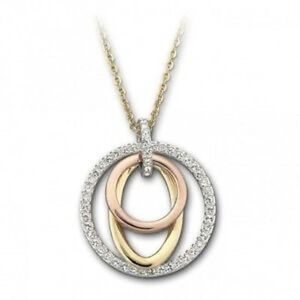 Swarovski Necklace Crystal Silver Silver Rose Gold